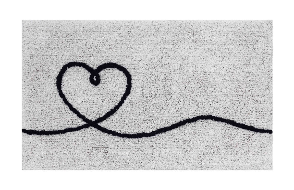 Heart Bathmat