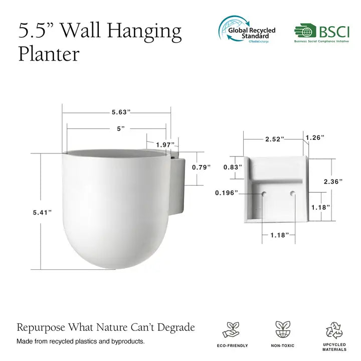 Wall Mounted Pot