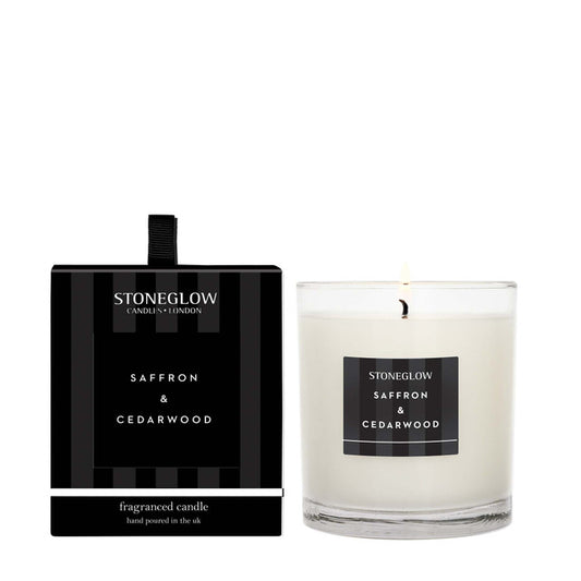 Saffron Cedarwood Candle