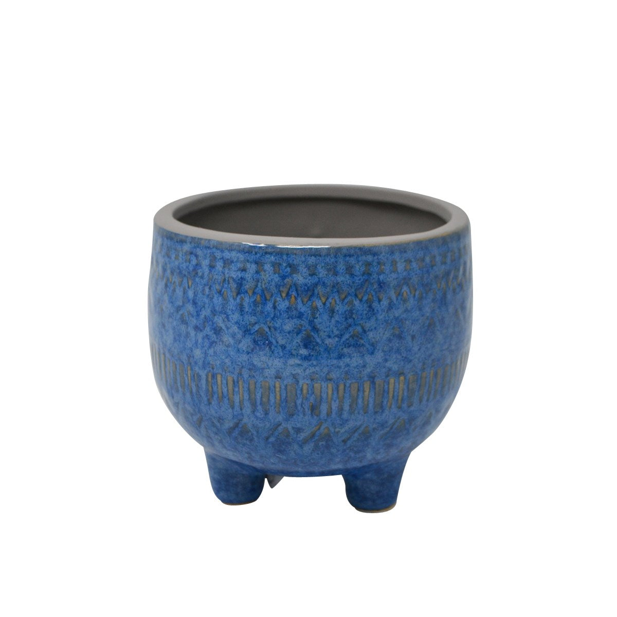 Blue Standing Pot