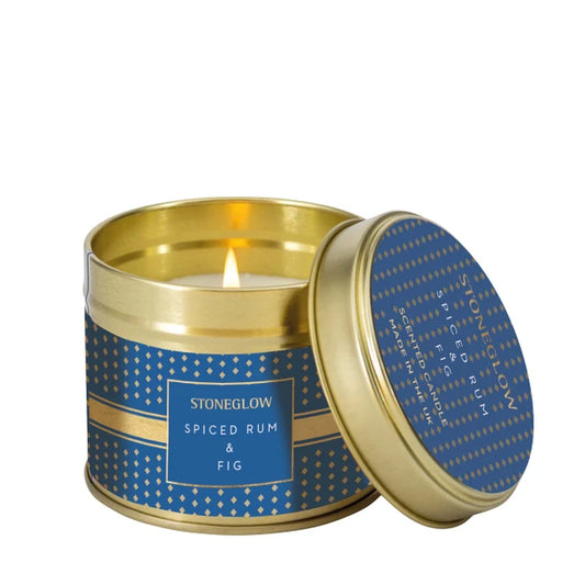 Spiced Rum & Fig Candle Tin