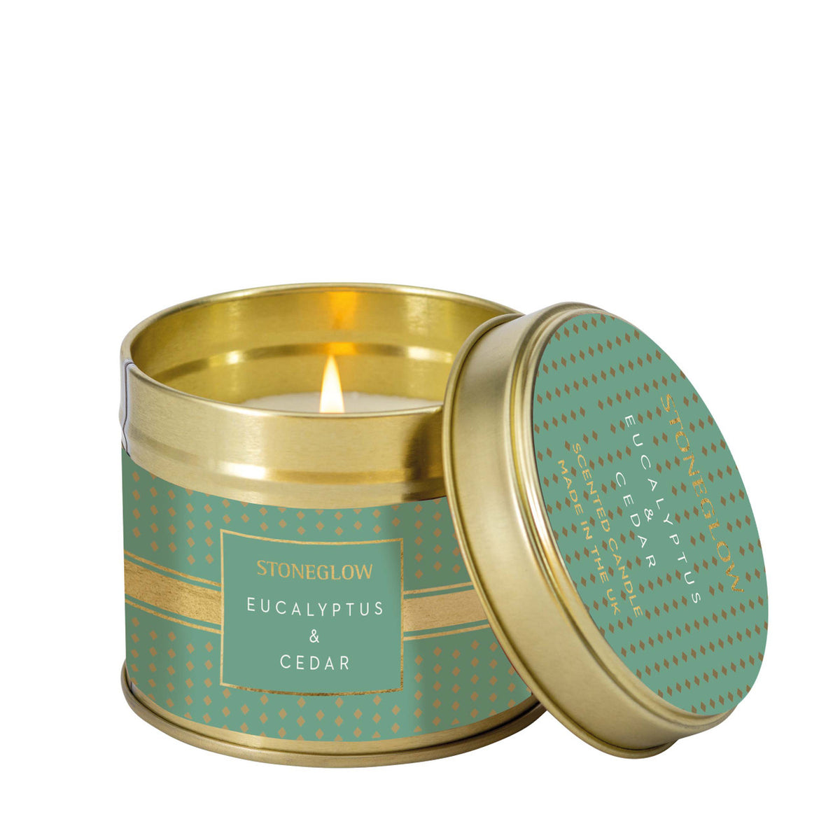 Eucalyptus & Cedar Candle Tin