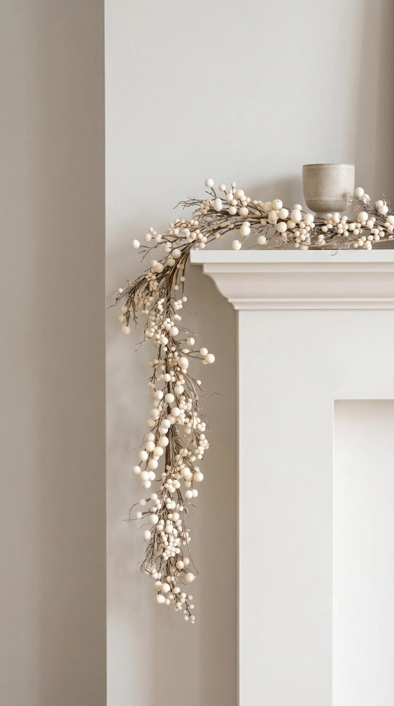 White Berry Garland