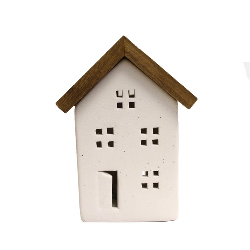 Wood Trimmed LED House
