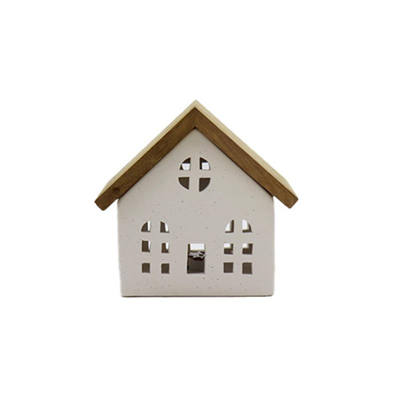Wood Trimmed LED House