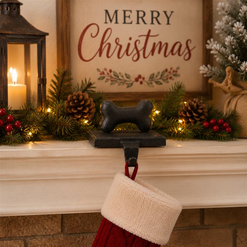 Dog Bone Stocking Holder