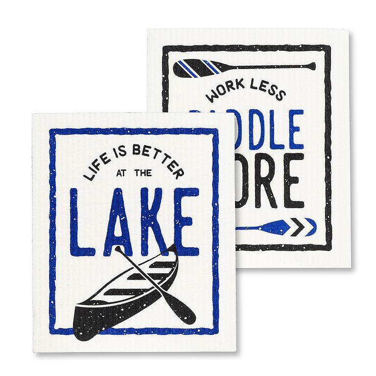 Better At Lake Dishcloth