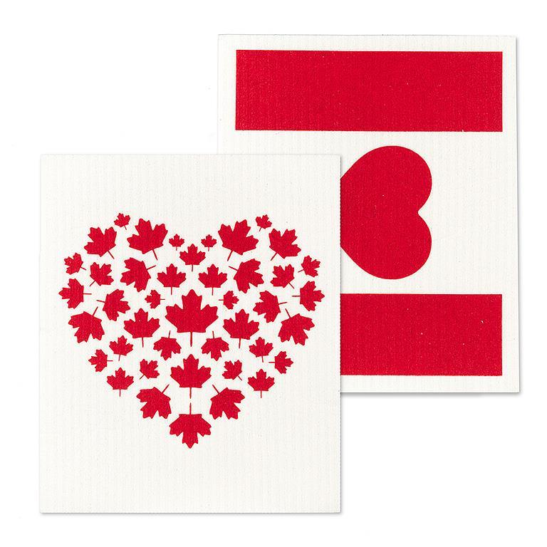 Canada Flag Dishcloth