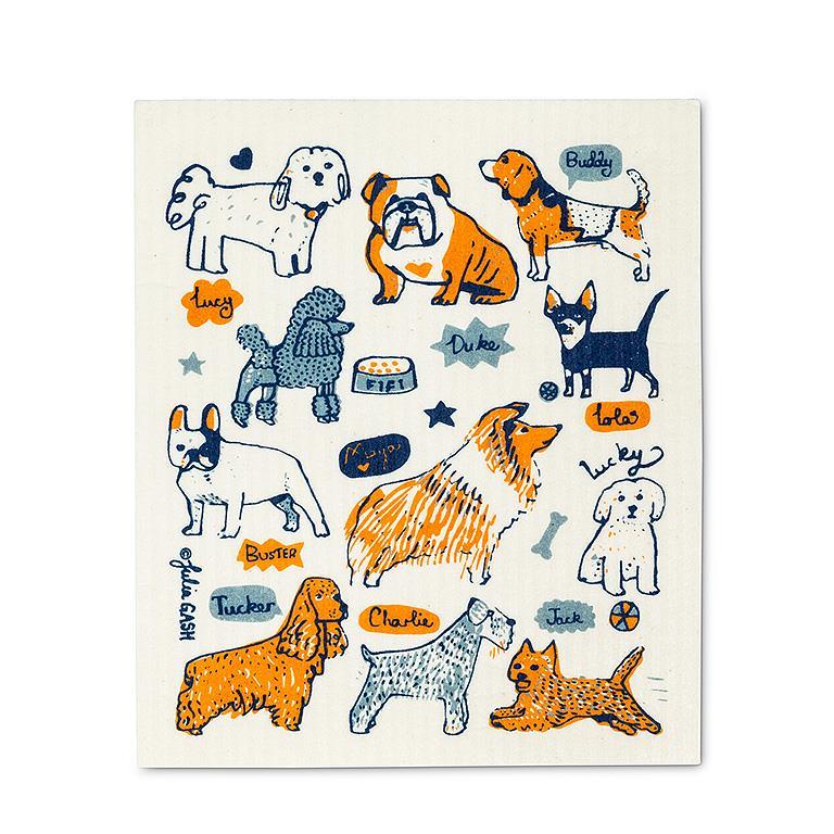 Dog Names Dishcloth s/2