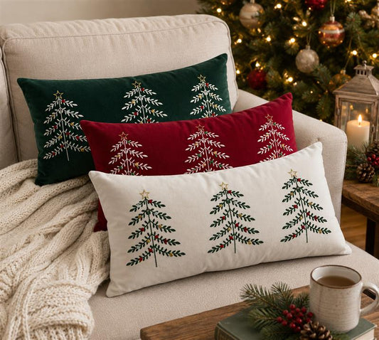 Velvet Holiday Pillow