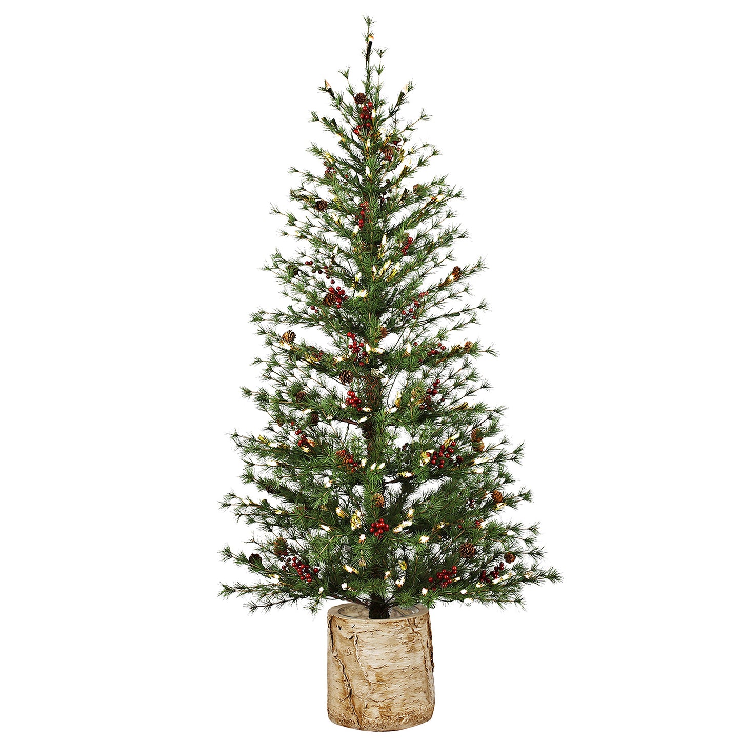 60" Artificial Tree in Birch Pot