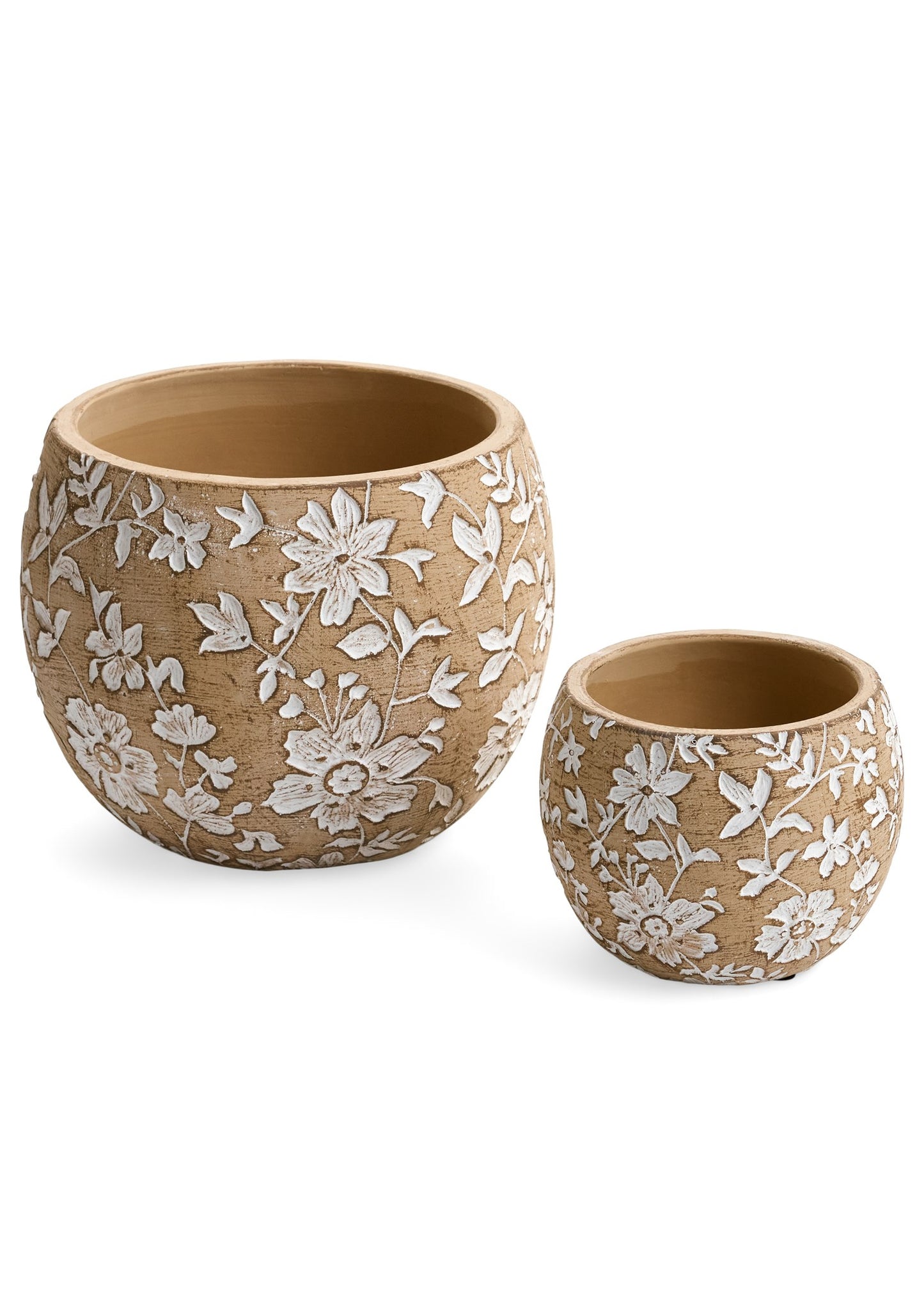 Small Floral Pot