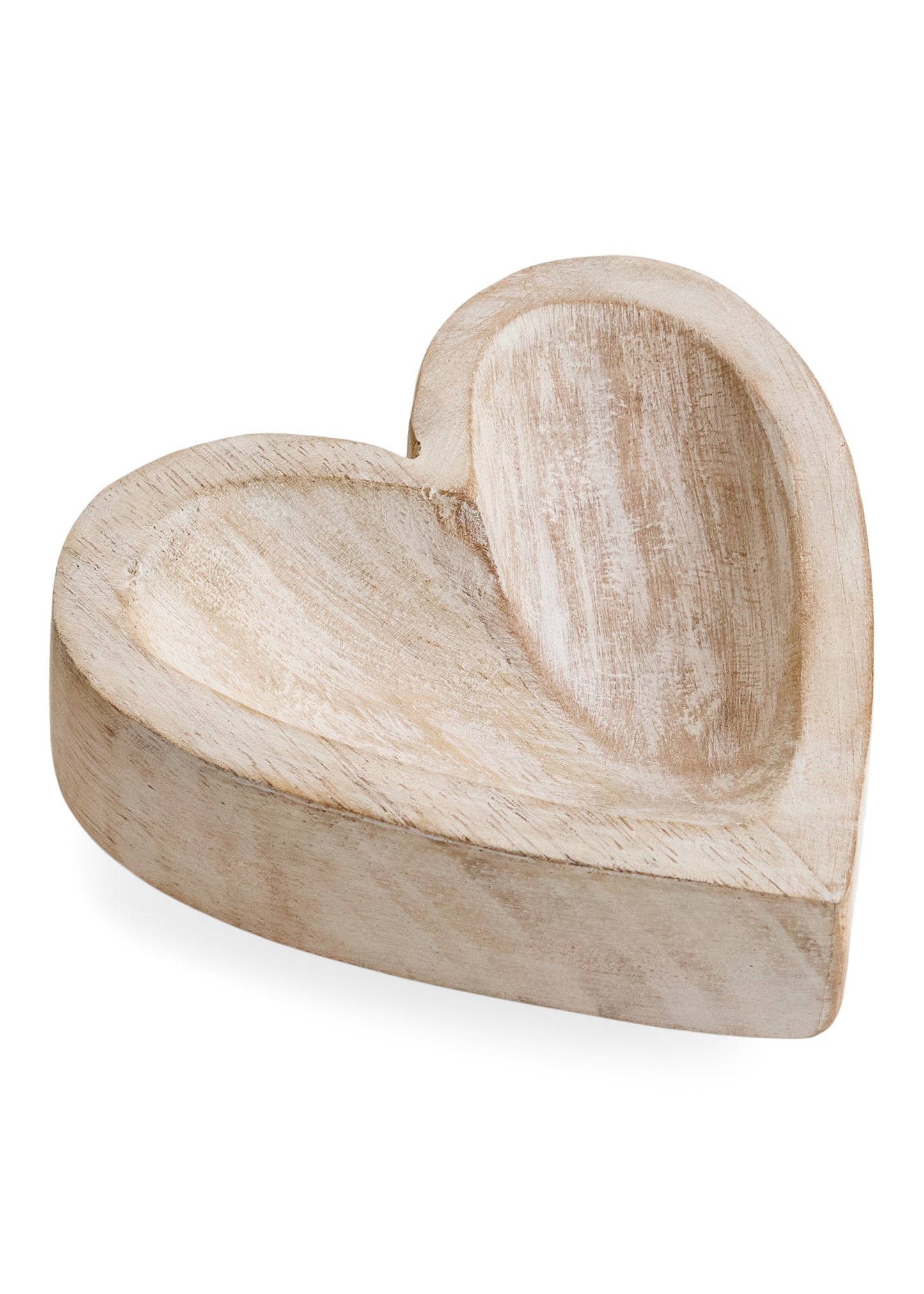 Wood Heart Tray