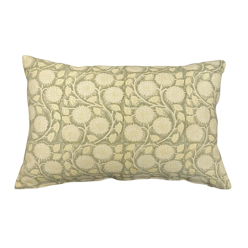 Marigold Block Print Pillow