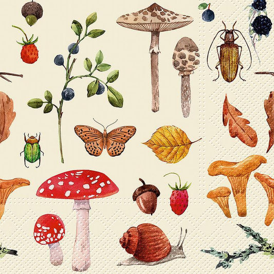 Forest Botany Napkin