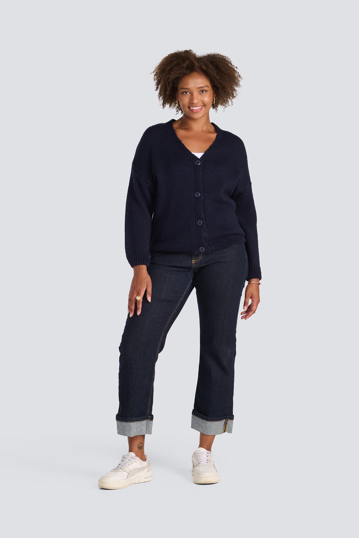 Buttoned Cardigan