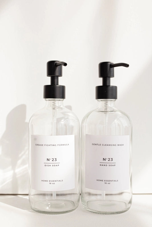 Glass Soap Dispenser