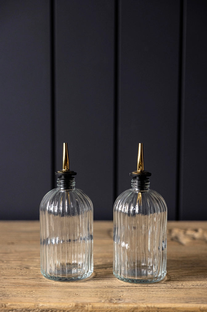 Scallop Olive Oil/Vinegar Bottle