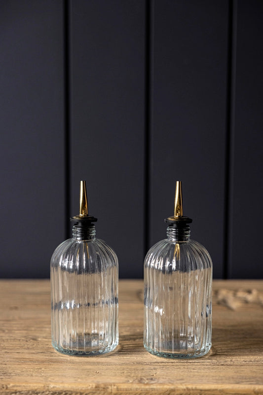 Scallop Olive Oil/Vinegar Bottle