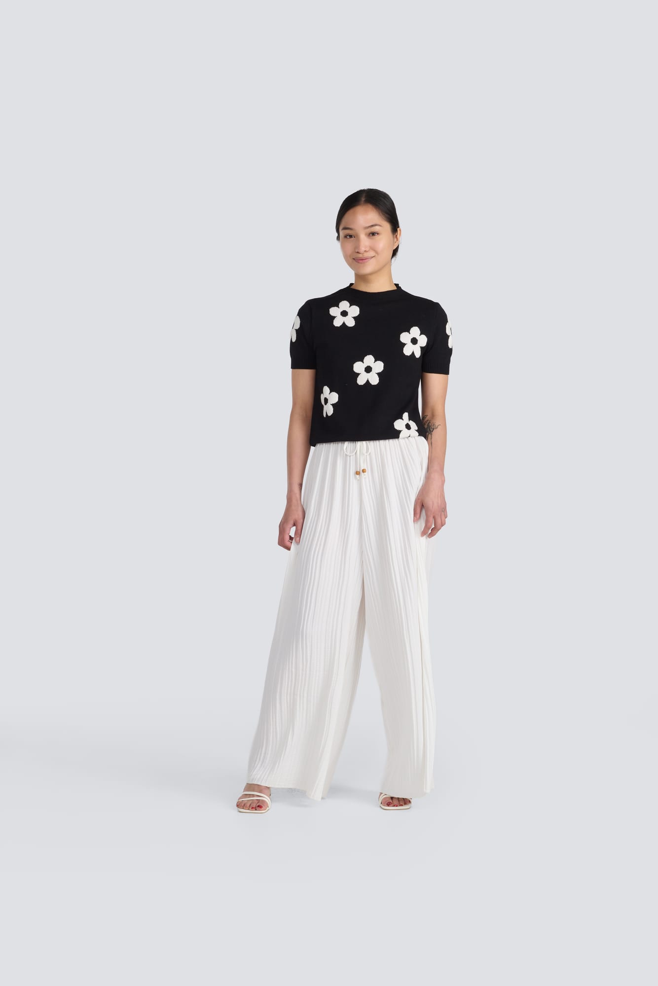 Daisy Knit Sweater