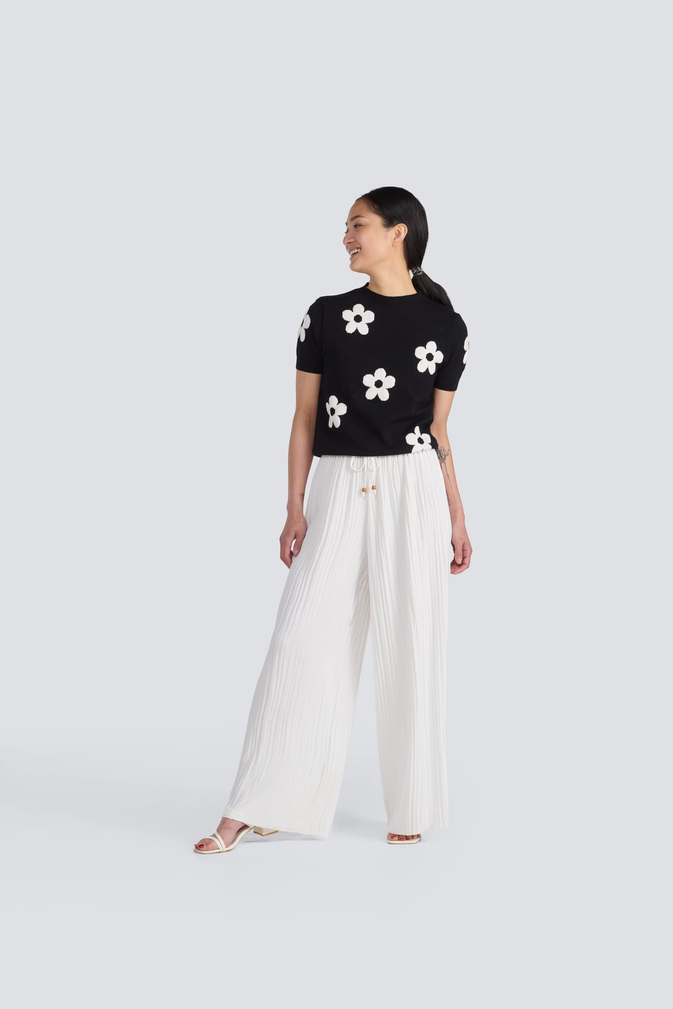 Daisy Knit Sweater