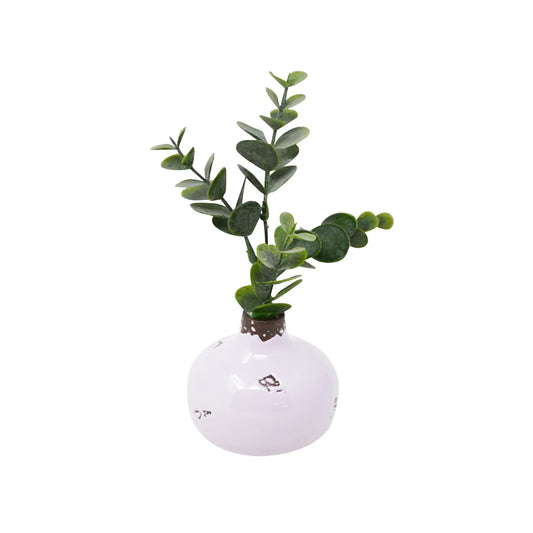 White Mini Vase
