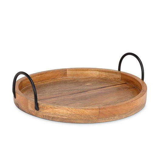 Round Tray w/Handles
