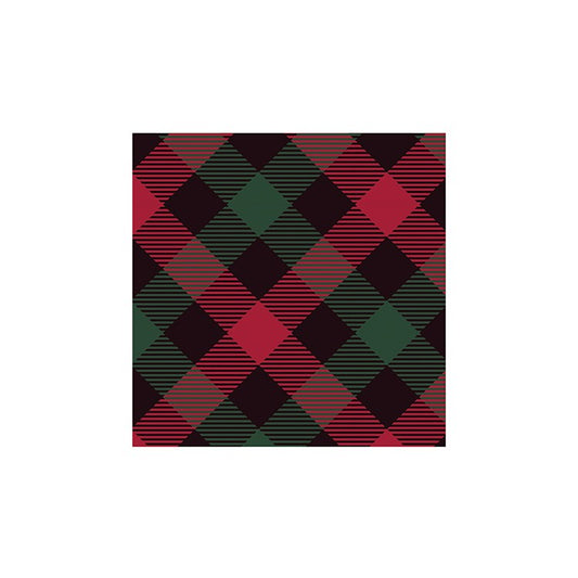 Christmas Check Napkin