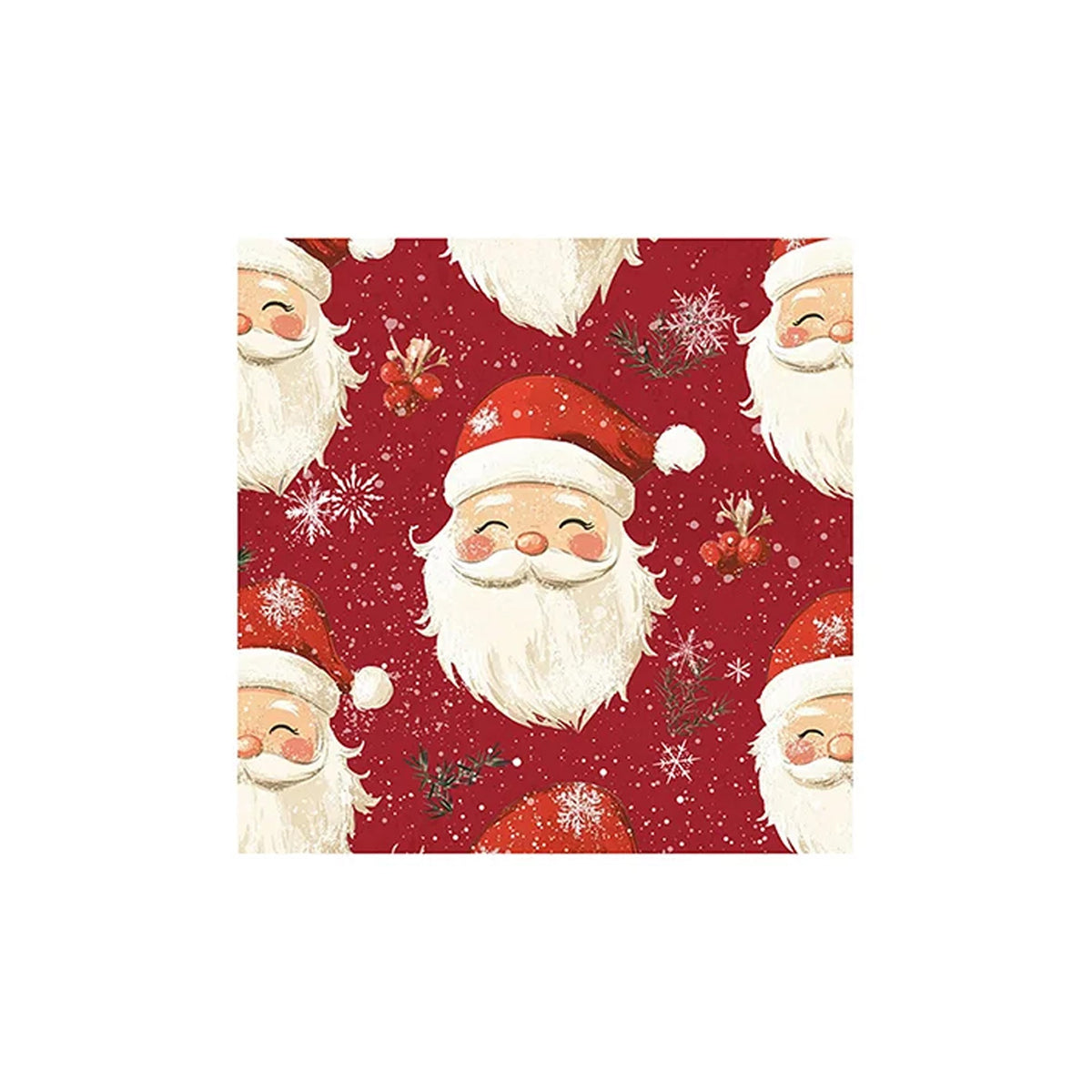Vintage Santa Napkin