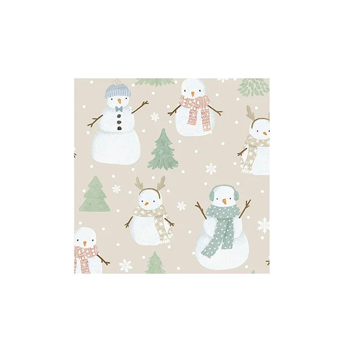 Snowman Napkins