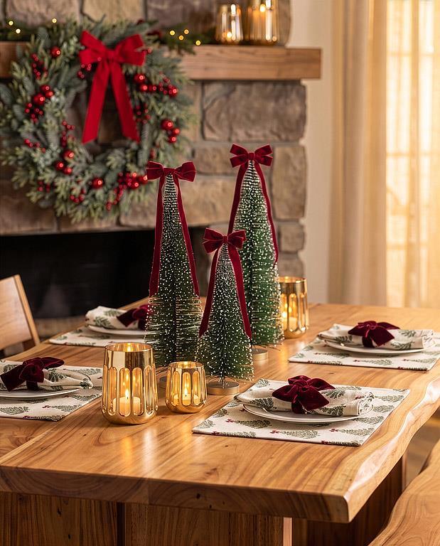 Trees w/Bows Placemat