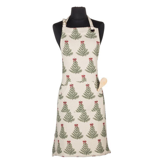 Trees w/Bows Apron