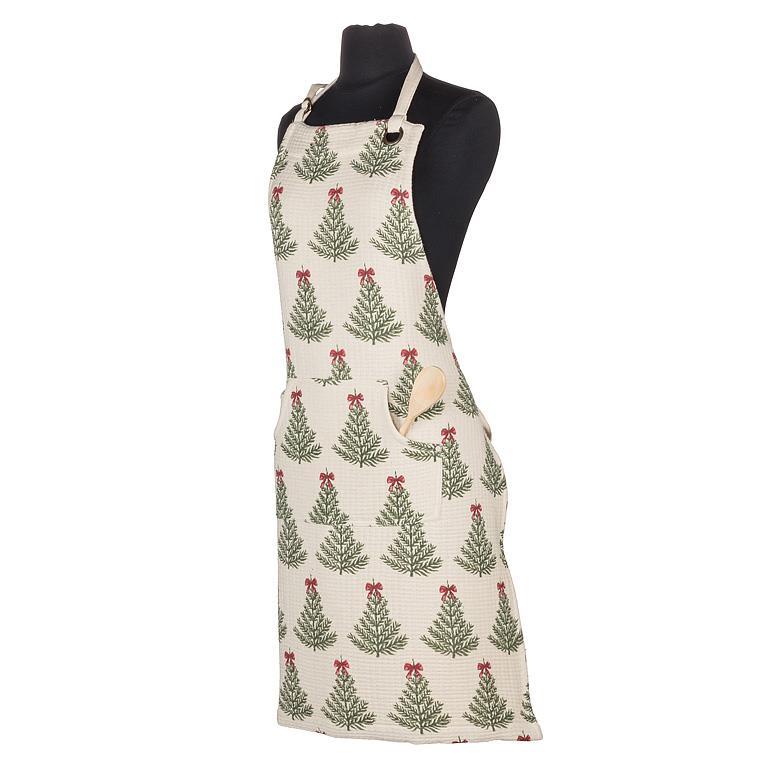 Trees w/Bows Apron