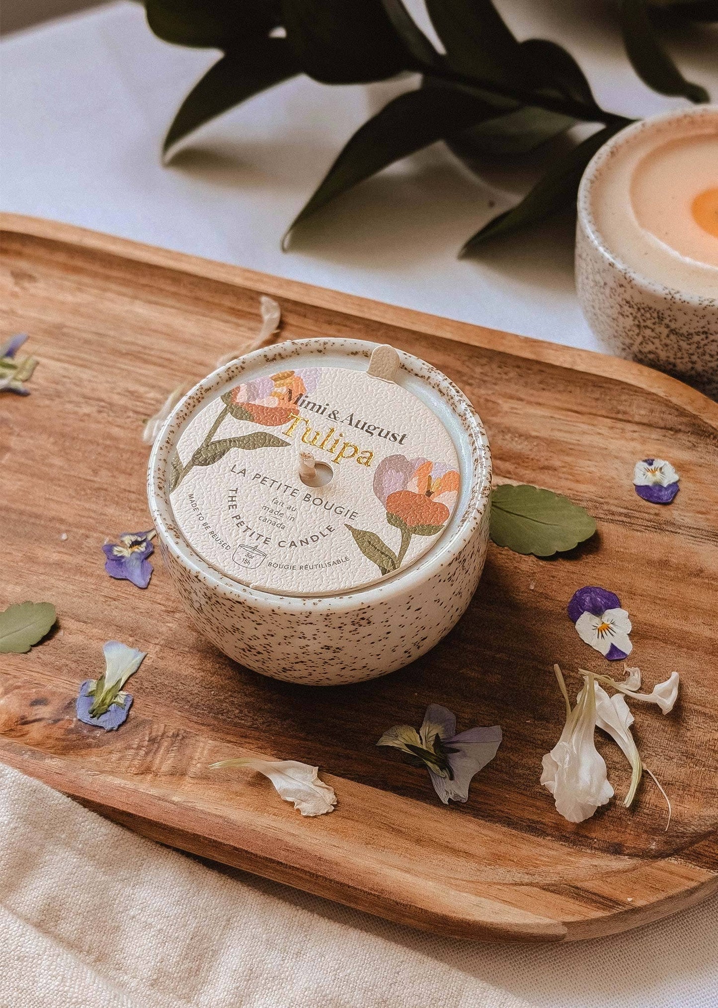 Tulipa - Reusable Candle
