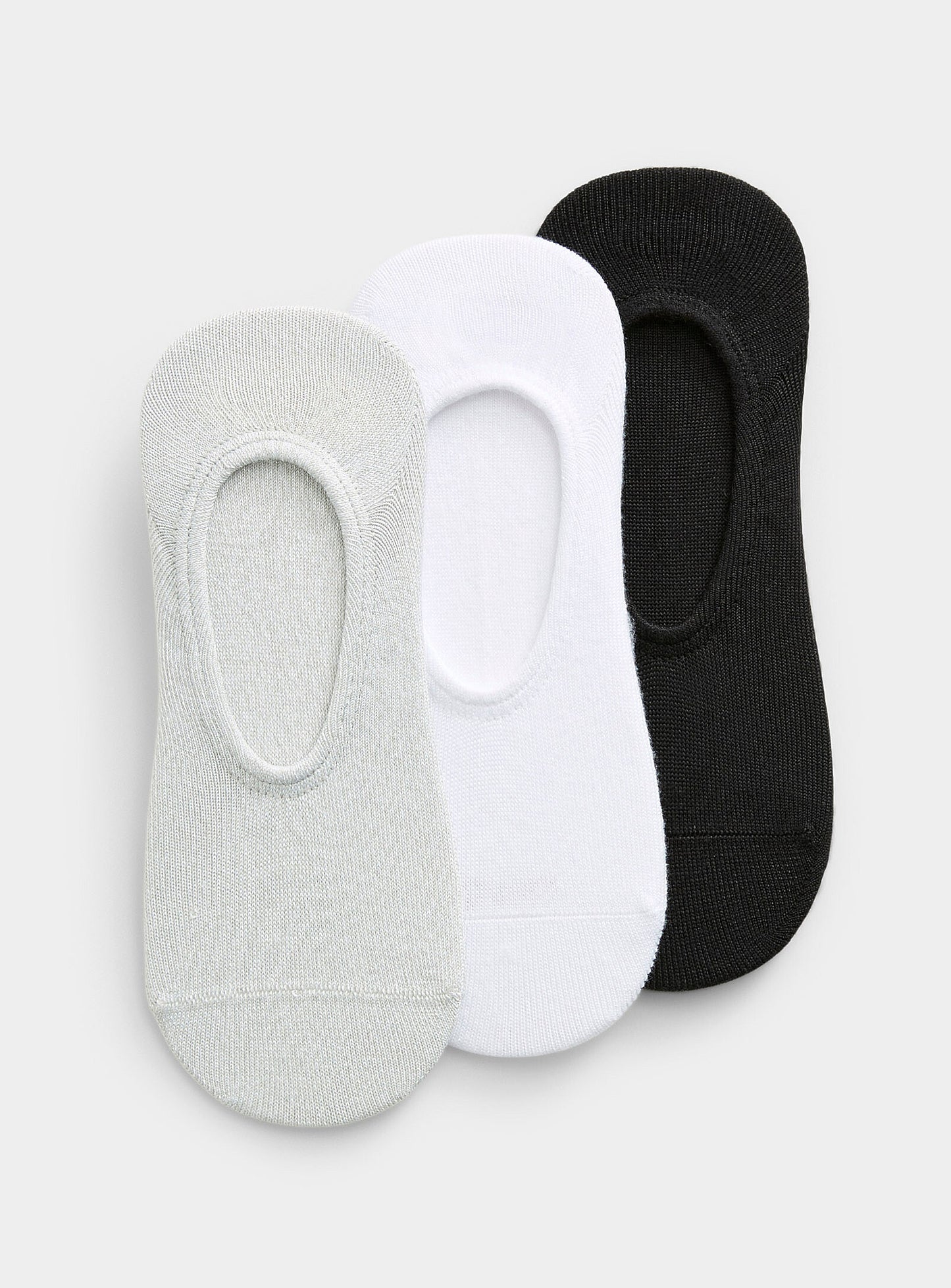 3PK Powder Soft Liner Sock