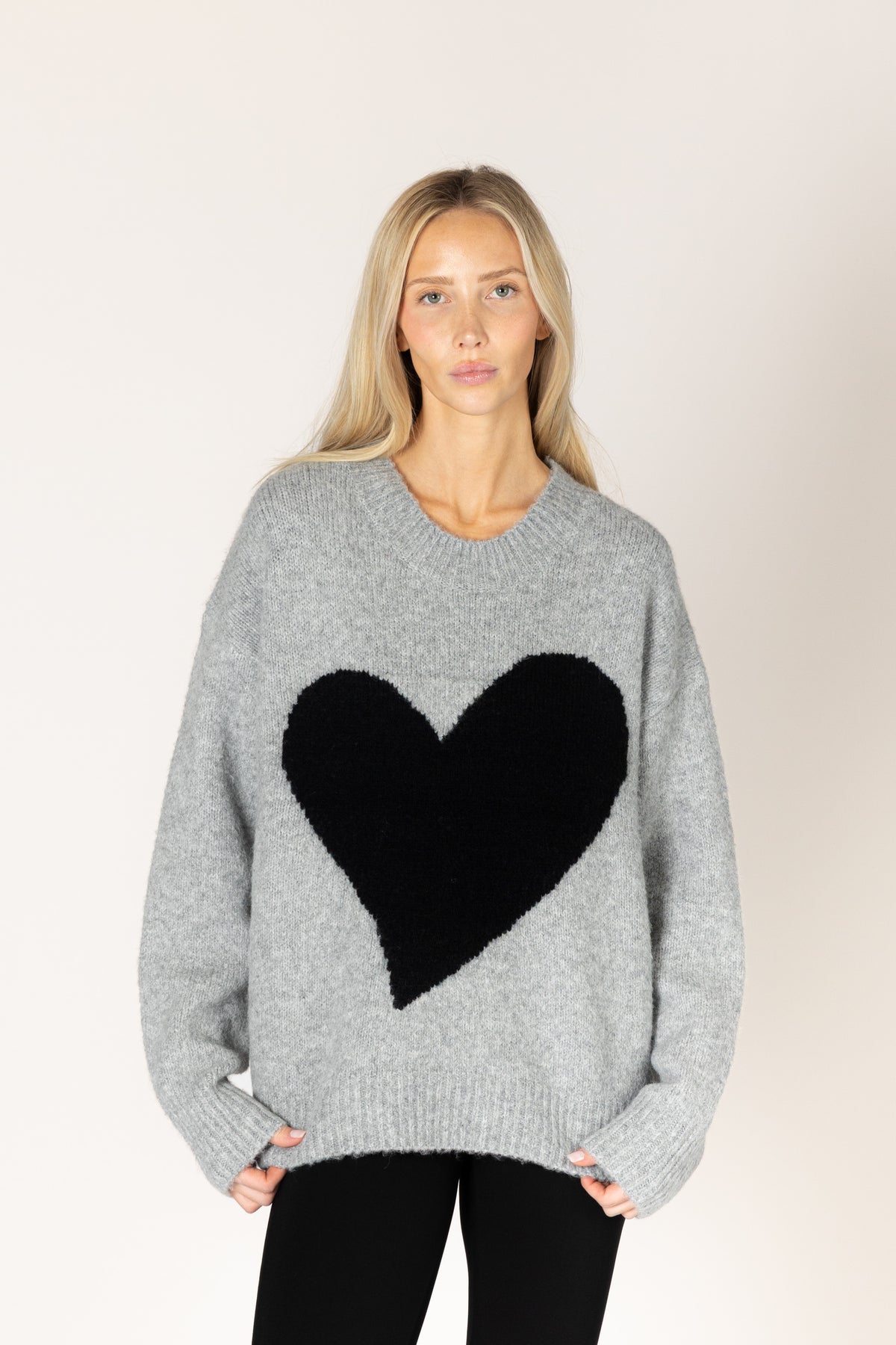 Athena Heart Sweater