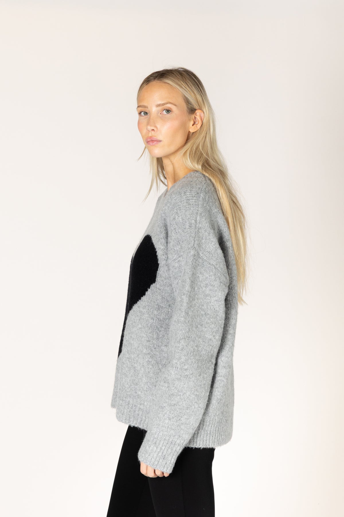 Athena Heart Sweater