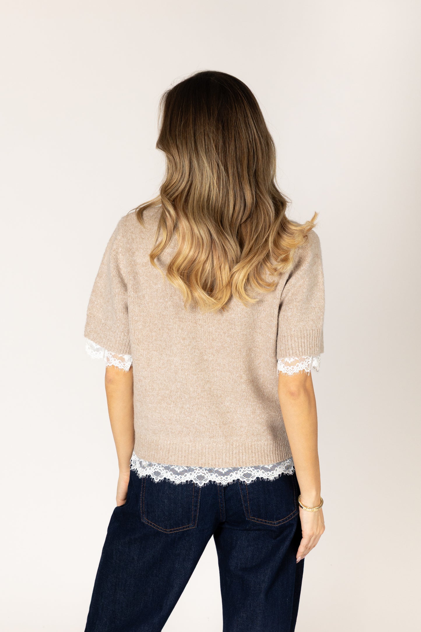 Ava Lace Sweater