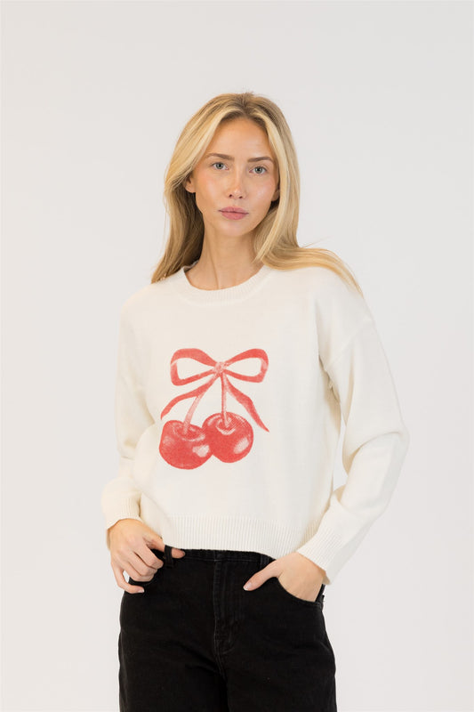 Avery Cherry Pullover