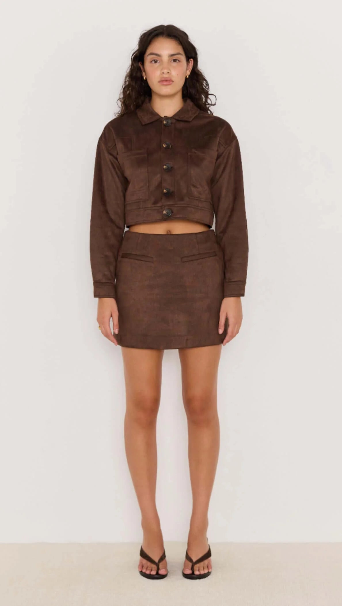 Aston Suede Skirt