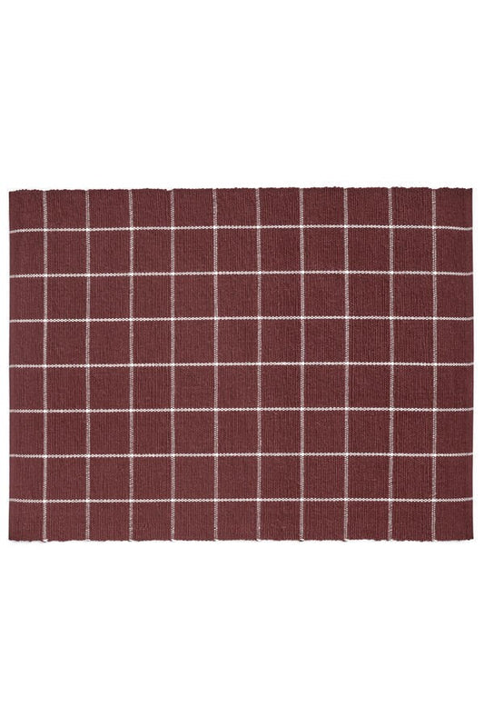 Checked Wine Placemat