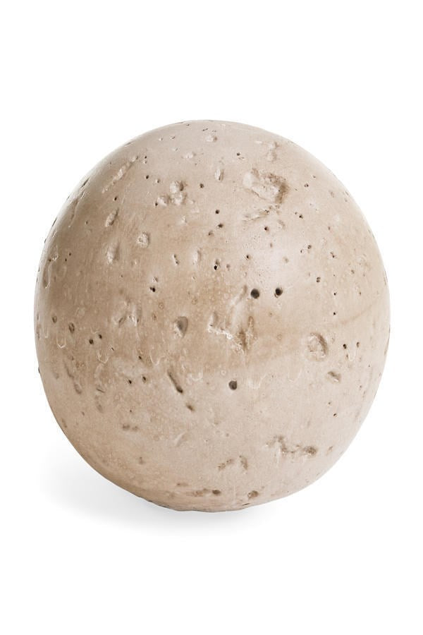 Travertine Deco Ball
