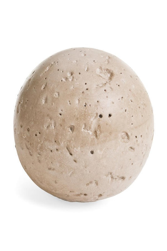 Travertine Deco Ball