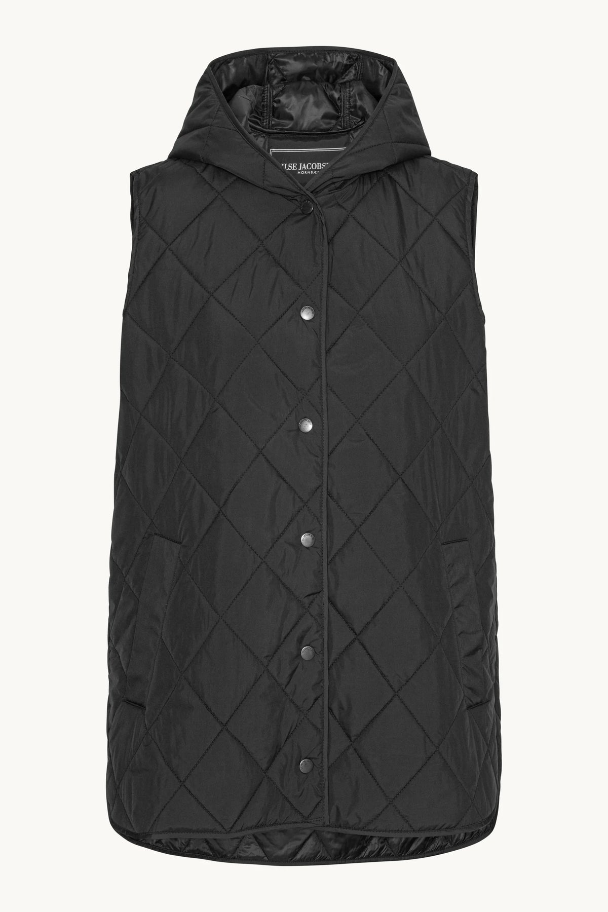 Quilted Long Vest