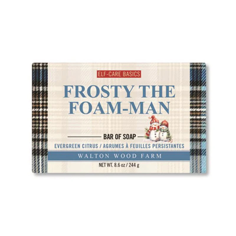 Snowman Soap Bar