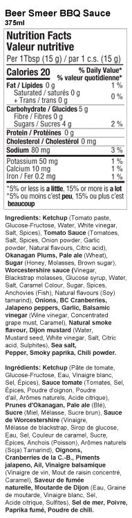 Beer Smeer BBQ Sauce
