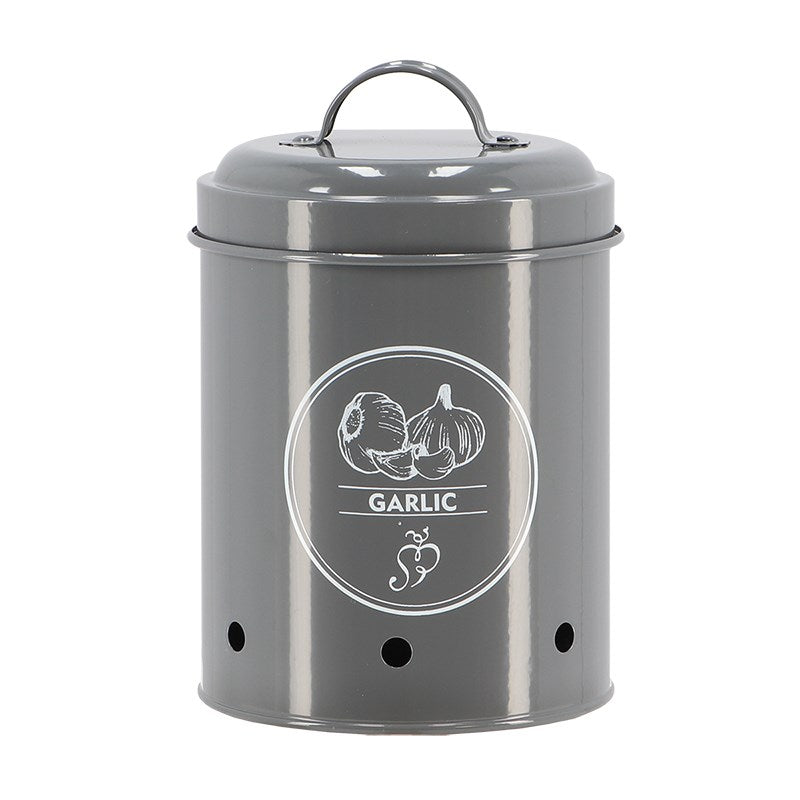 Garlic Storage Tin