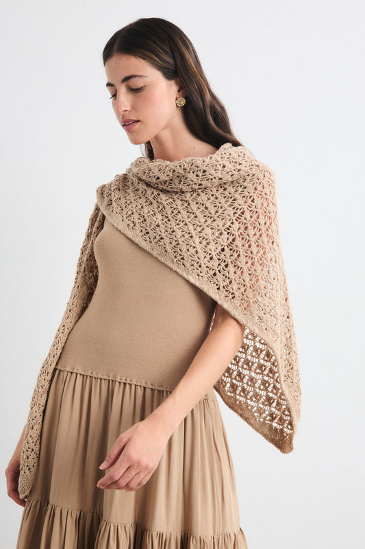 Castor Knit Shawl