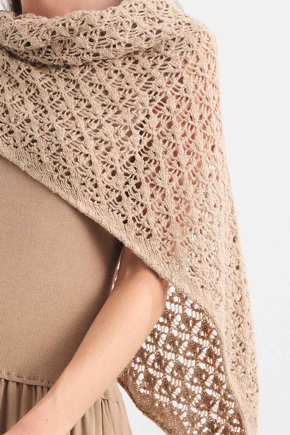 Castor Knit Shawl