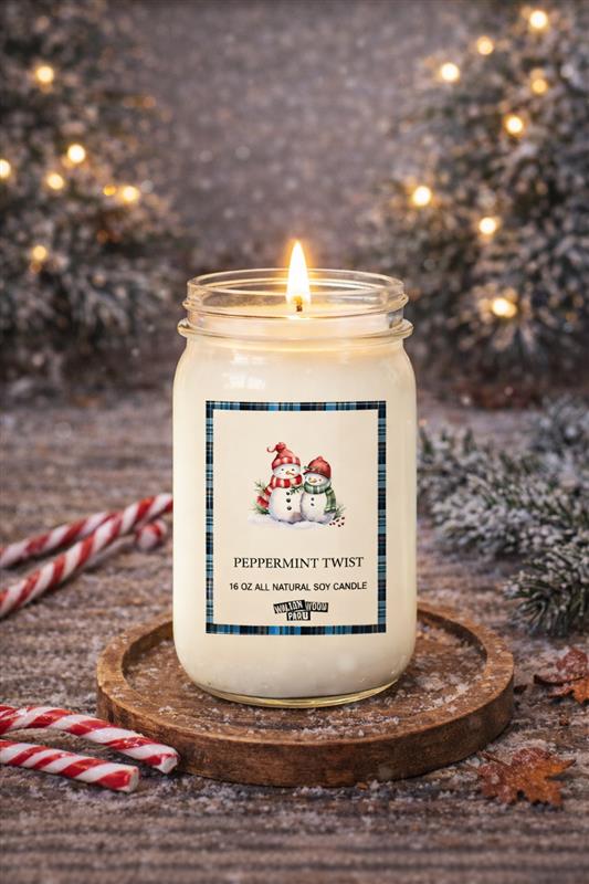 Peppermint Twist Candle